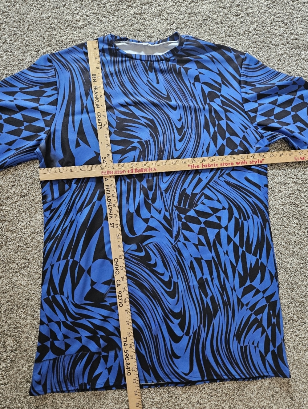 Nwot Candy Catz Refracted Rave Set Blue/Black Size Large - Picture 9 of 10